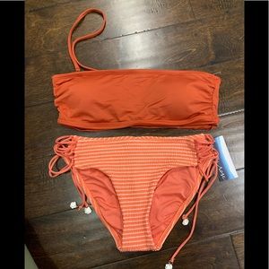 Women’s swim bandeau & bottom set